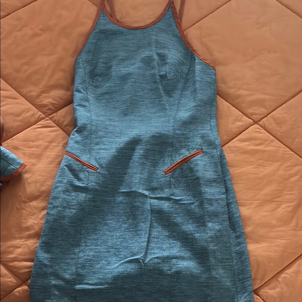 Elegant Blue Maxi Dress